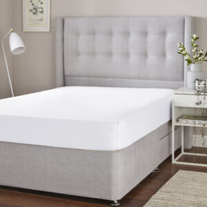 Silentnight Cotton Rich Fitted Sheet - White