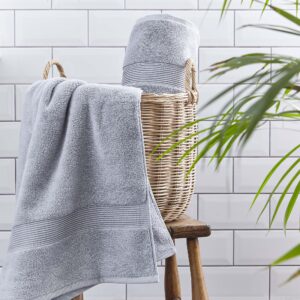 Silentnight Plain Towels - Silver